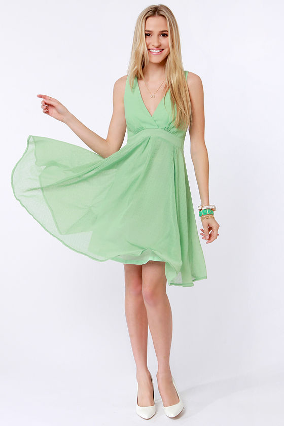 mint green attire