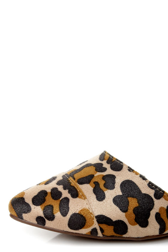 leopard print d orsay flats