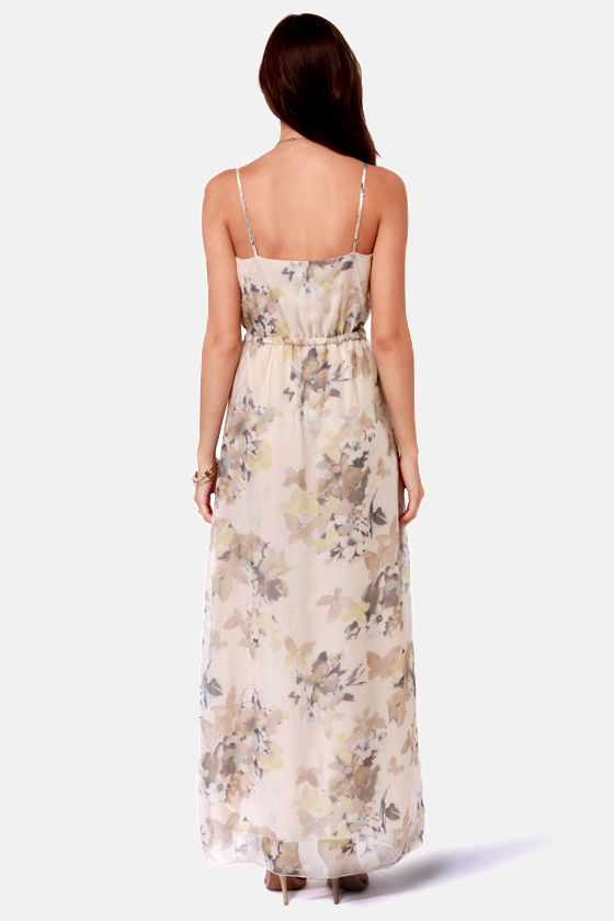 Costa Blanca Dress - Floral Dress - Maxi Dress - $95.00
