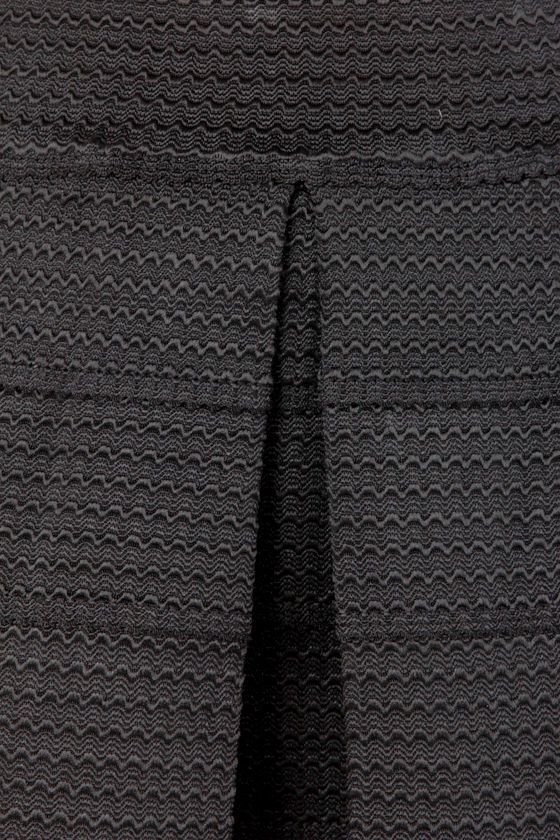Cute Black Skirt - Bandage Skirt - Skater Skirt - $48.00