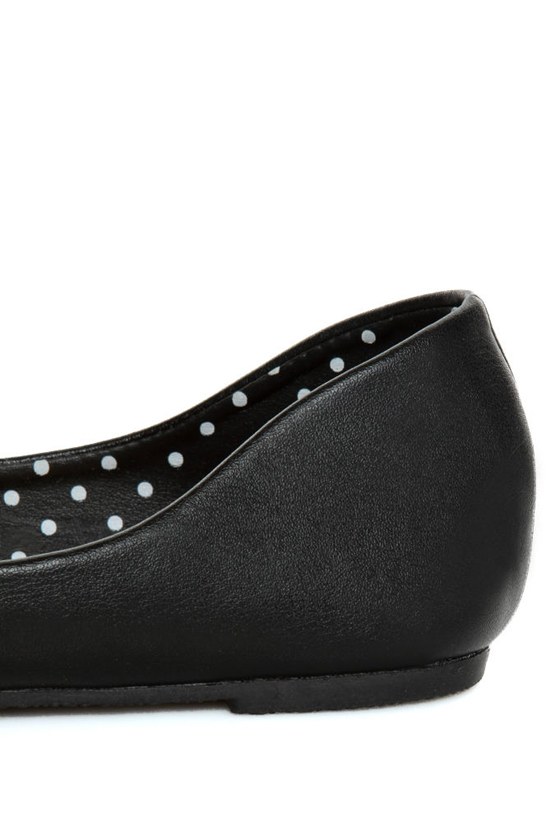 black pointed toe flats comfortable