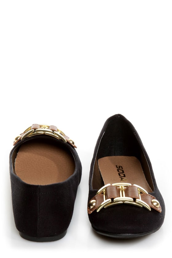 soda ballet flats