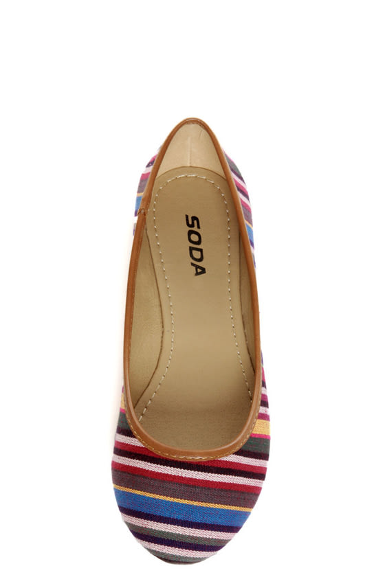 soda ballet flats