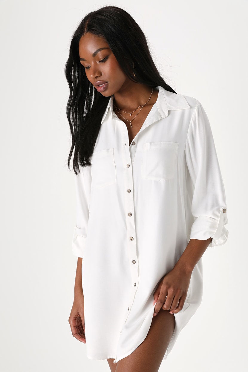 T-Shirt Dresses & Shirt Dresses for Women - Lulus