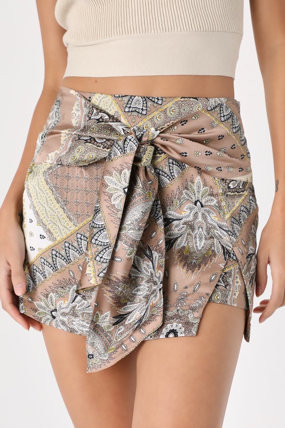 Bailey 44 Callie Skirt in Scarf Print | Bailey/44
