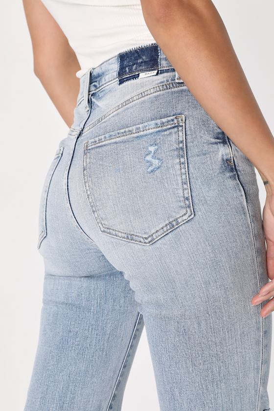 DC Cleanfit High Street Water Dyed Light Blue Loose Straight Jeans main image 0