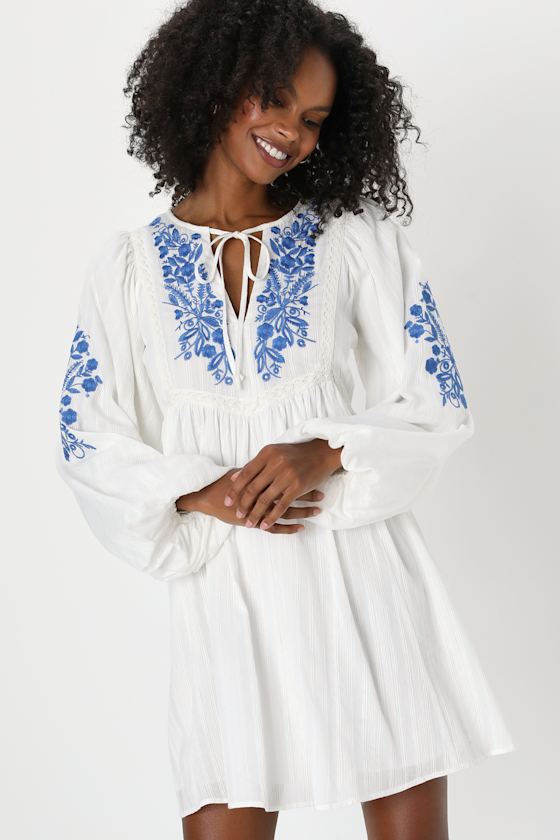 Lolo Short Shift Dress - Tiffy Blue
