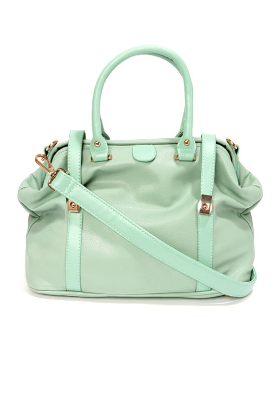 mint green purses