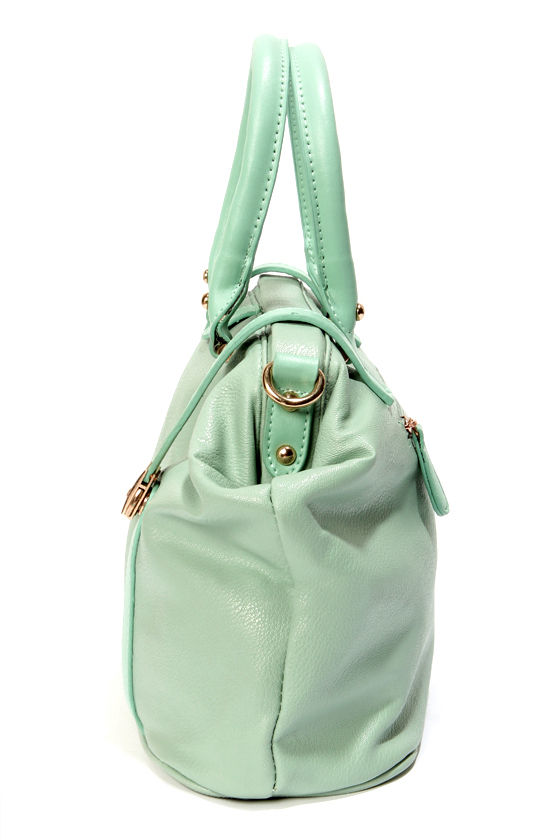 Cute Mint Green Handbag - Mint Green Purse - Doctor Handbag - $44.00