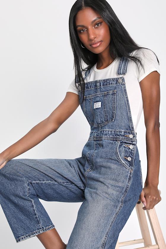 Levi's Vintage Overalls - Medium Wash Overalls - Vintage Overalls