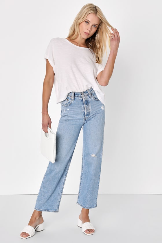 You Rock White Oversized Tee 2
