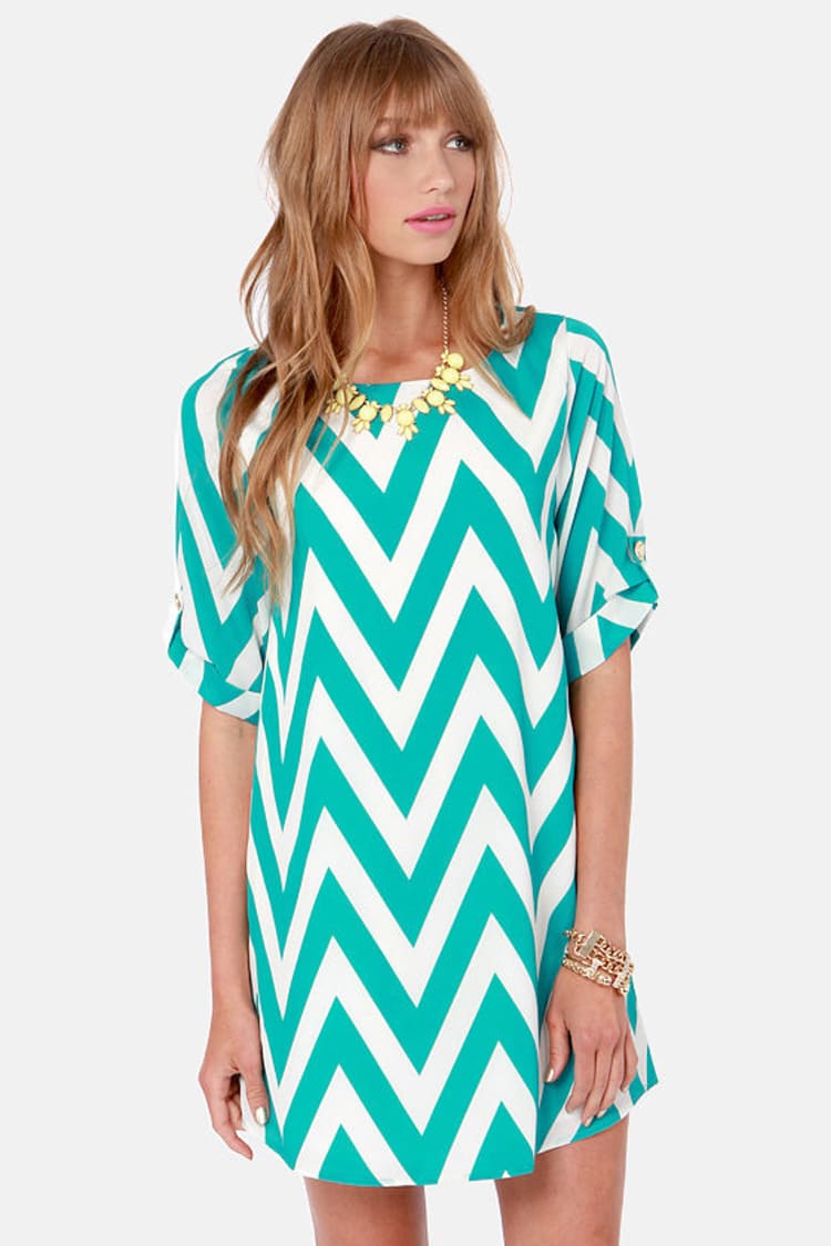 white christmas dresses NWT Ann Taylor LOFT MINI CHEVRON PRINT TANK Cute Comfy Flattering Dres –  JNL Trading main image 1