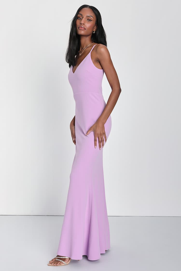 Infinite Glory Lavender Maxi Dress