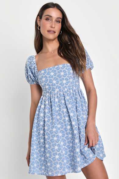 Shop Blue Bump Friendly Dresses for Women