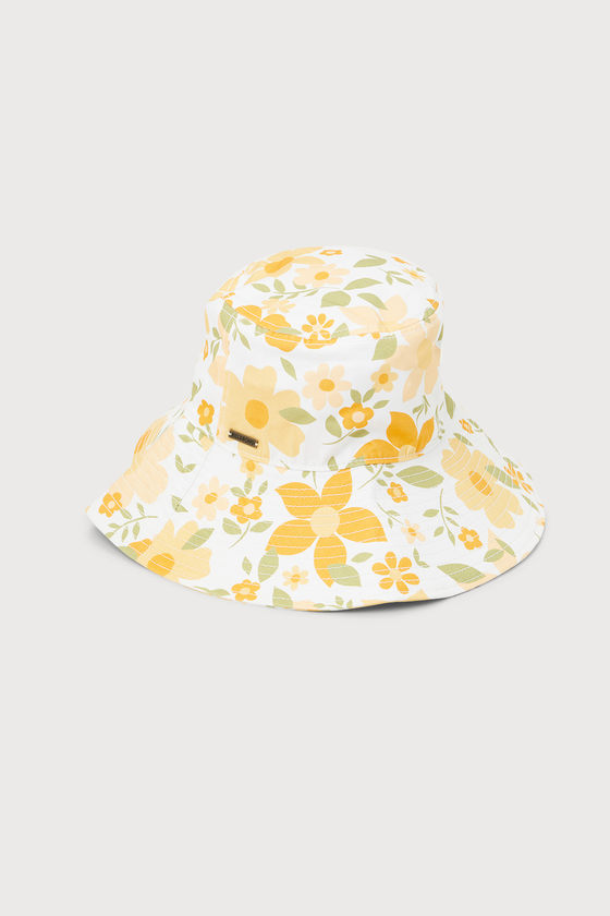 Billabong Time to Shine Hat - Floral Hat - Floral Bucket Hat
