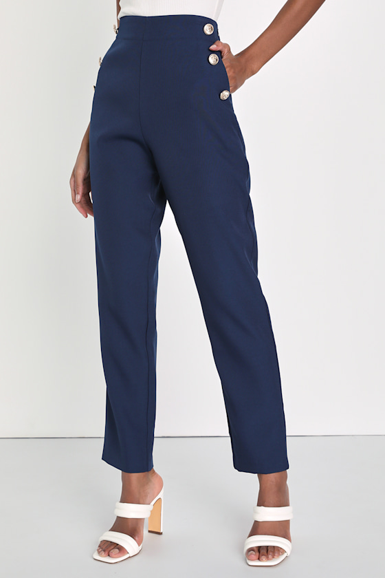 ECUME Navy Blue Trousers