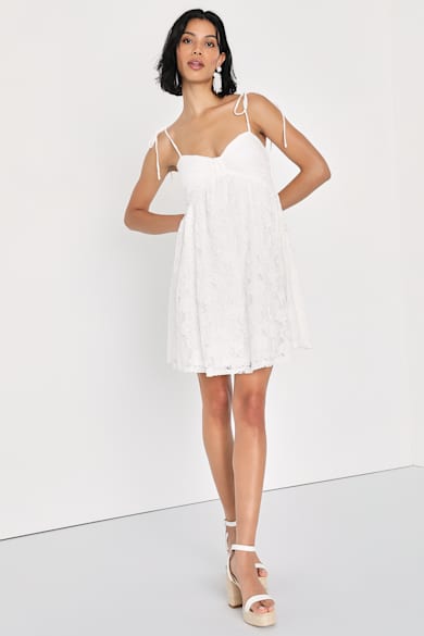 princess polly baby blue dress White Beach & Vacation Dresses
