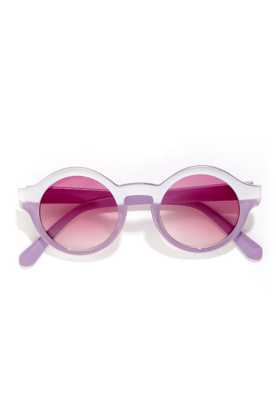 A.J. Morgan Ulta Sunglasses - Lavender Sunglasses - Silver Sunglasses ...