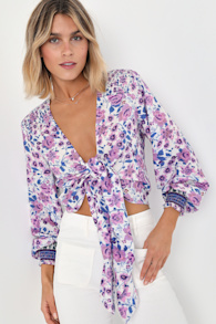 EBT73659: IVORY/LAVENDER/PURPLE 1