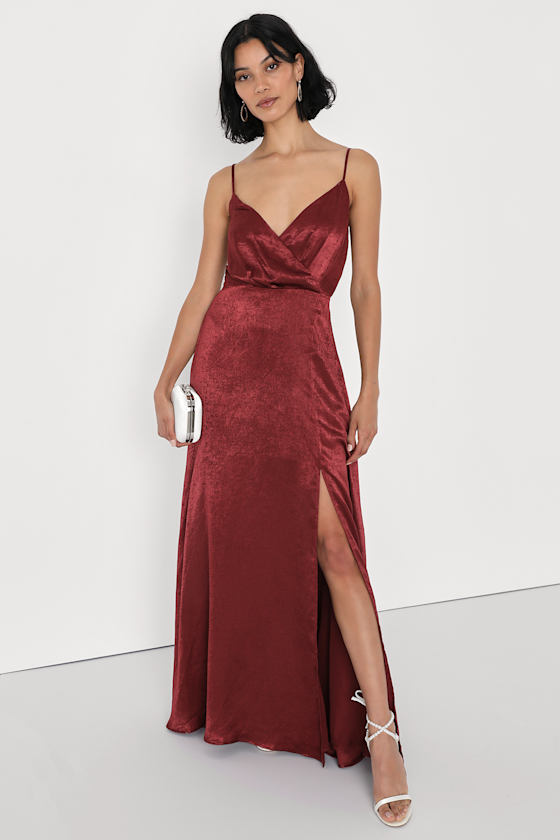 aline dress Off-Shoulder Sweetheart Neckline Wedding Collection-Memorial-Day Dark Brown Satin Evening AS Photo:AS Photo