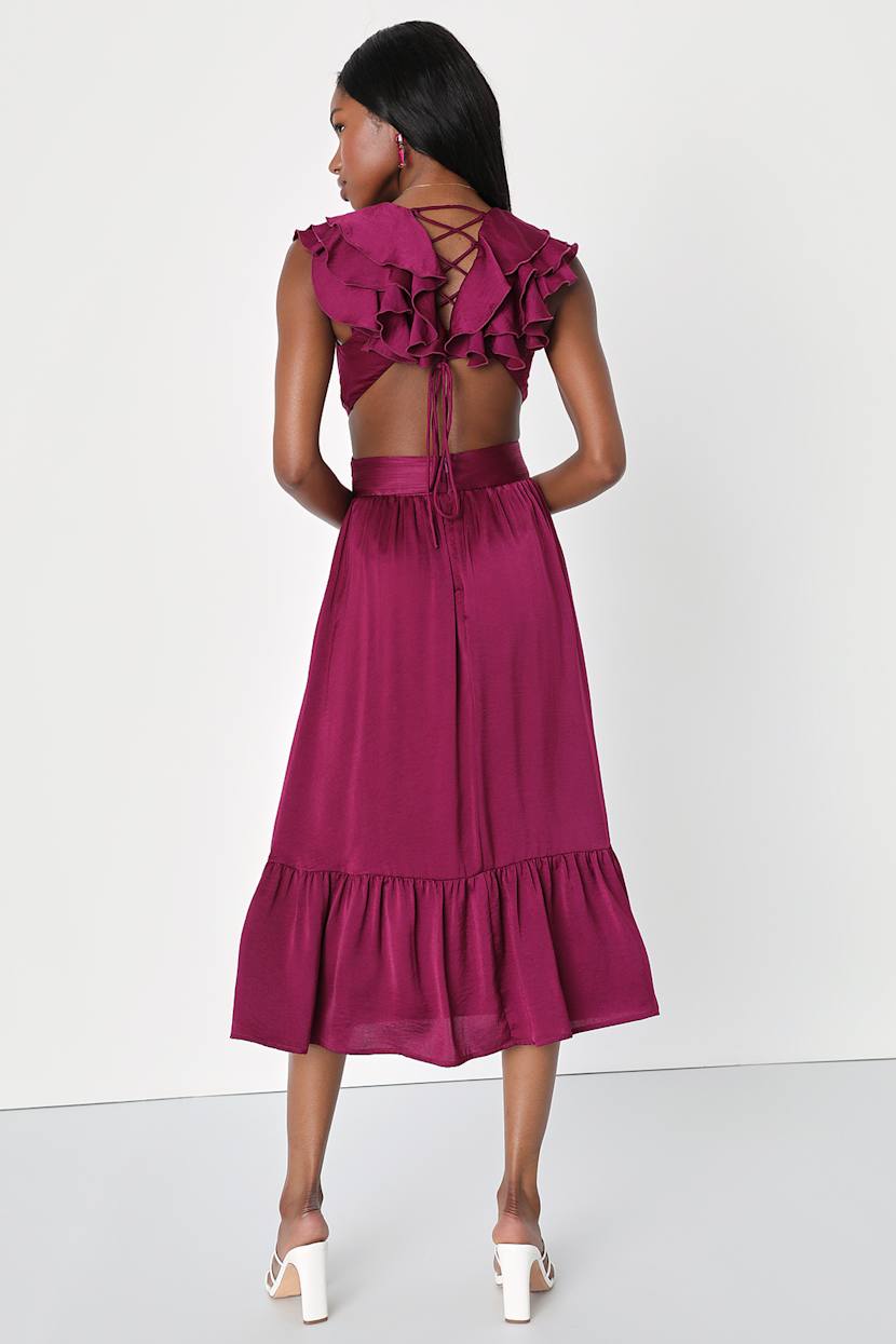 plum lace dresses Azazie Alisondra