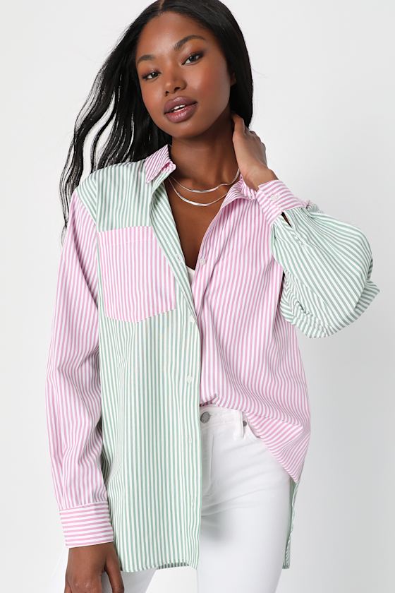 I22T2133: WHITE/PINK/LT GREEN 1