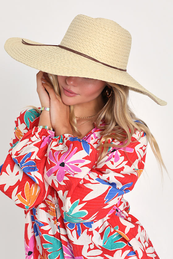 Beige Woven Hat Straw Sun Hat Wide Brim Sun Hat Sunhat Lulus