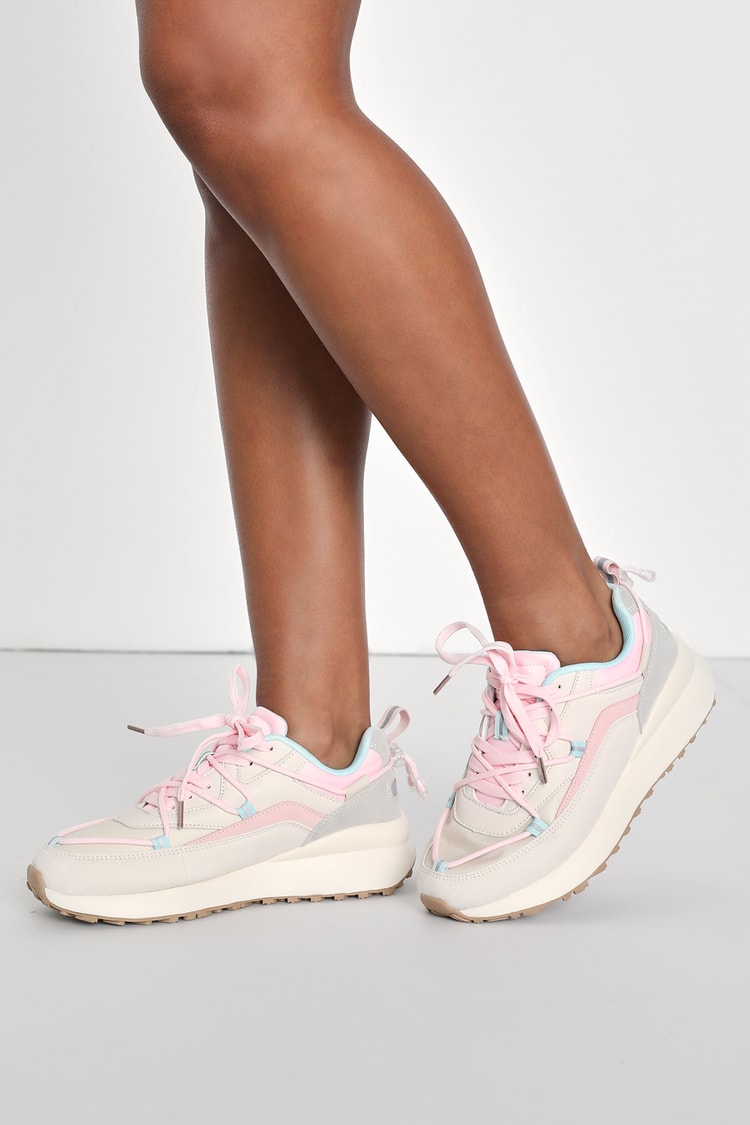 Chunky Pastel - Running Shoes - Platform Sneaker Lulus