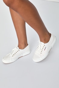 2750 COTU White and Gold Sneakers