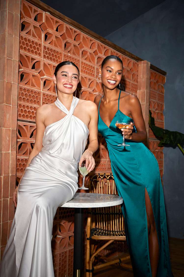 Chic Teal Blue Maxi - Satin Dress - Slip Dress - Sexy Maxi Dress - Lulus