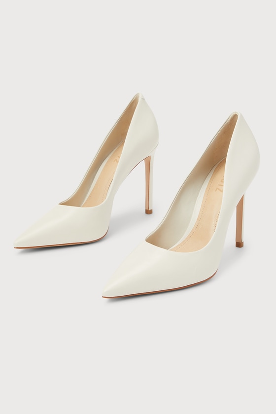 White Women's High Heel Pumps - Shoes | Stylicy India