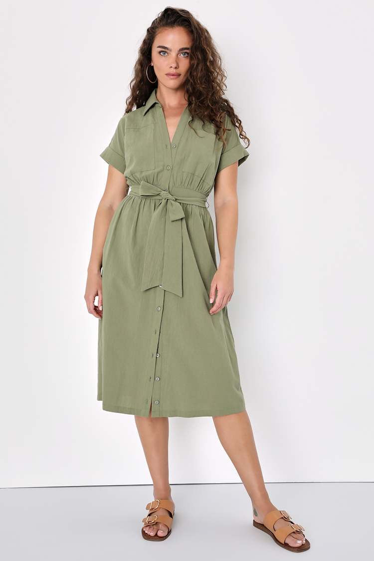 slim fit dress slacks Buy Army green dress online at best price – Meeshara