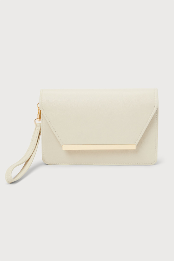 Modern Class Bone Crossbody Wallet Bag 1