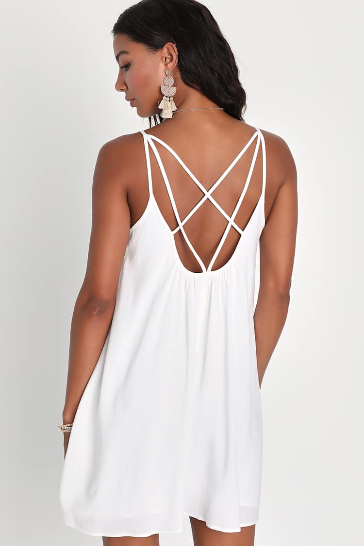 white christmas dresses Palm Springs Party Shift Dress main image 0
