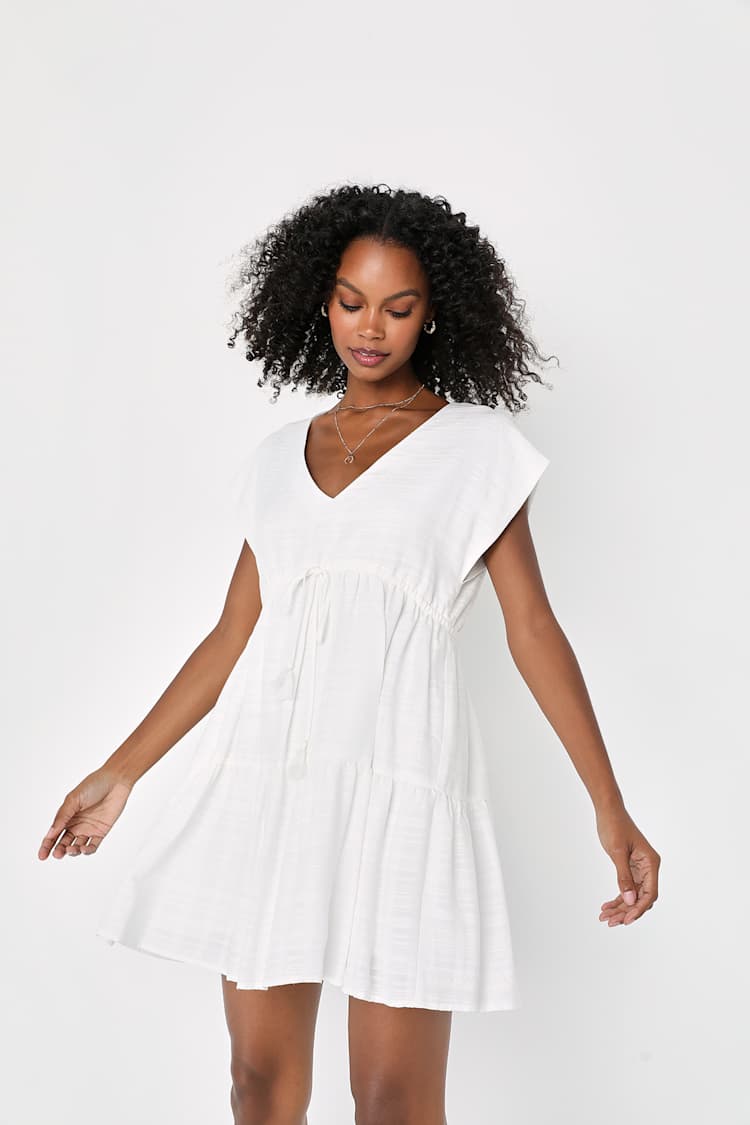 a line long sleeve white dress Ivory Tulle A-line Wedding Dress - Open Back Floral Lace Wedding Dress - Long Sleeve Wedding Gown Plus Size main image 0
