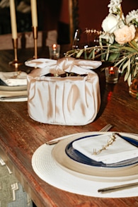 Essential Style Champagne Satin Knot Handle Clutch Bag 2