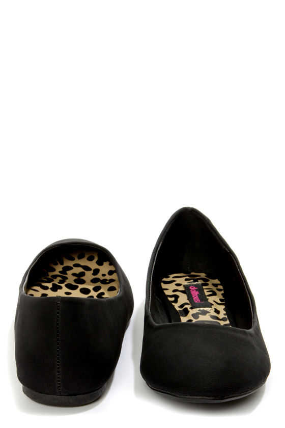 Dollhouse Yum Black Classic Ballet Flats 22.00