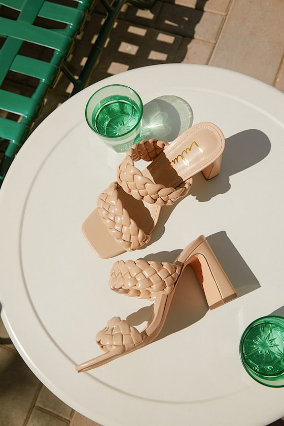 Louella Light Nude High Heel Sandals 1