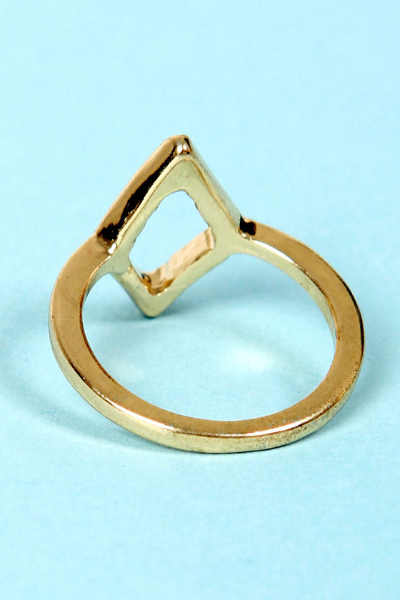 Cute Diamond Ring Gold Ring Knuckle Ring 11.00