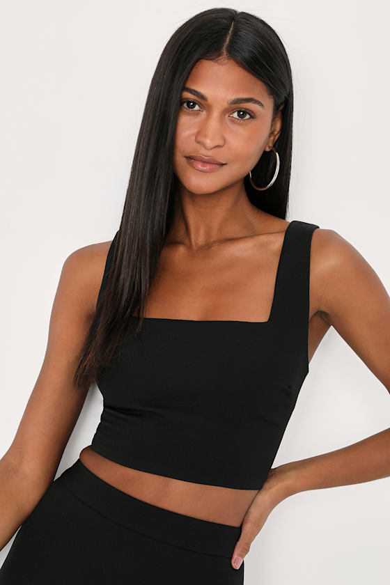 Divinely Sunny Black Sleeveless Two-Piece Romper - thumbnail 5