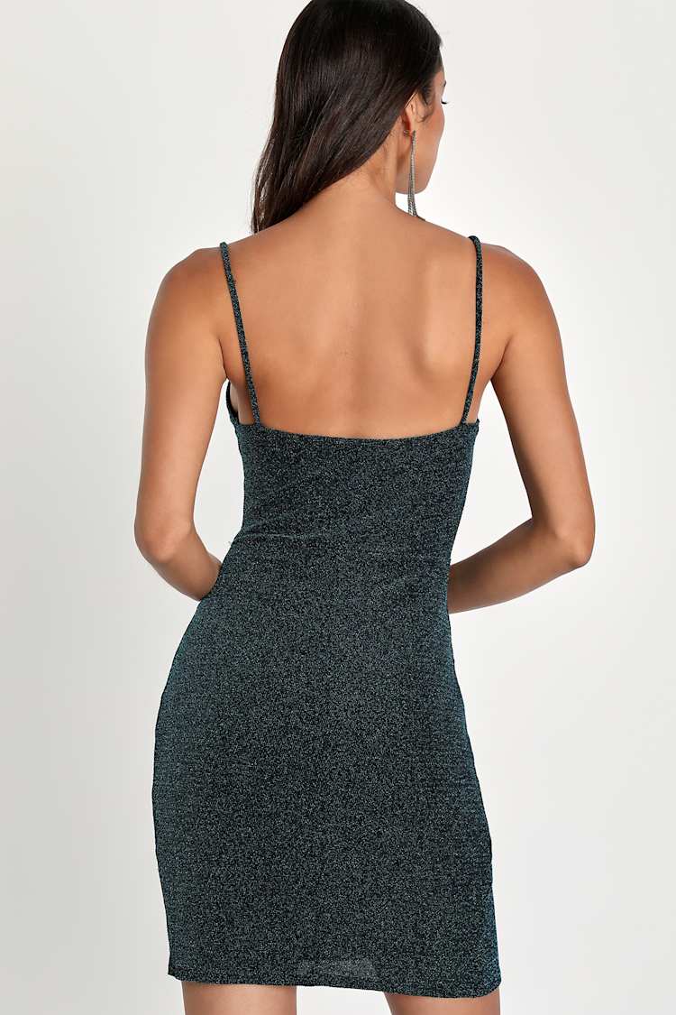 green emerald velvet dress Embellished Cut-Out Halterneck Maxi Dress in Turquoise - 10