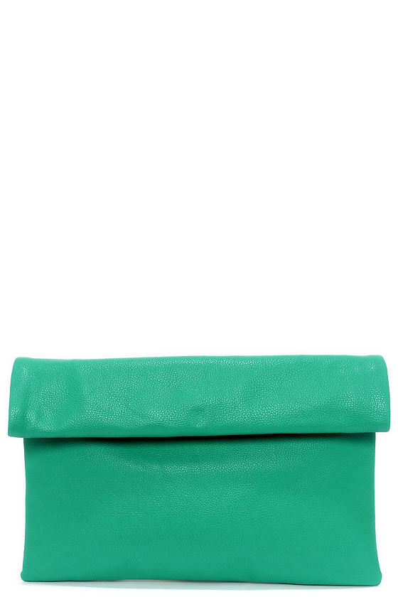 Cute Sea Green Clutch - Vegan Leather Clutch - $29.00 - Lulus