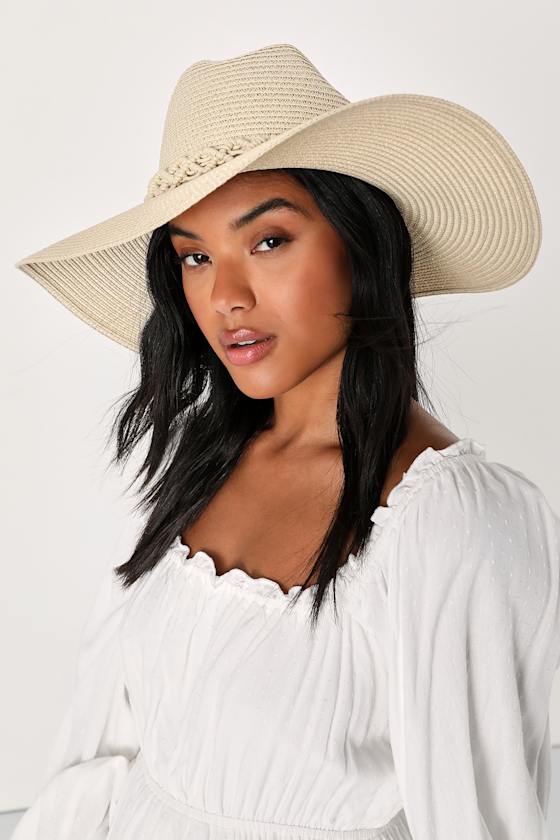 Fanny Straw Hat Light Beige main image 0