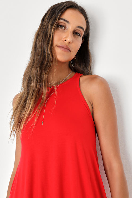 Tupelo Honey Berry Red Dress 10