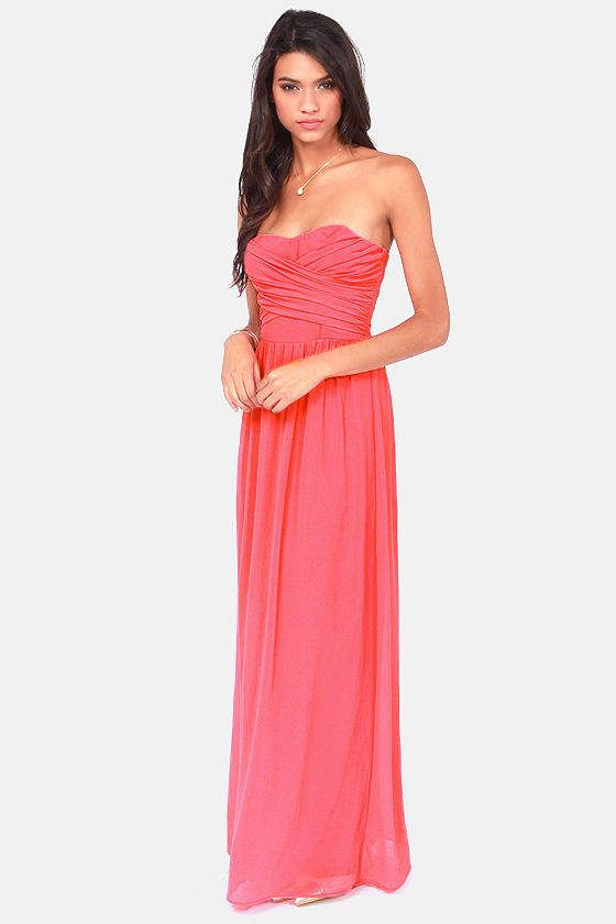 Capri dress ★ coral main image 0