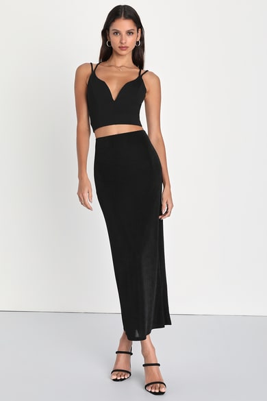Stylish Maxi Skirt Outfits Start At Lulus | Affordable, On-Trend Women'S  Maxi Skirts