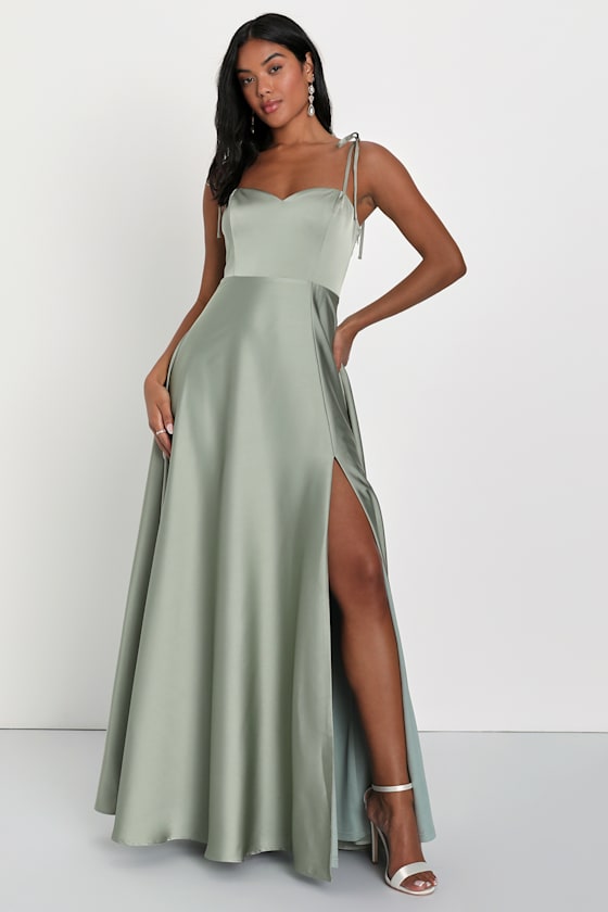 formal dresses with sheer sleeves Long Formal Dress with Long Sleeve Drapes Light Blue / 2