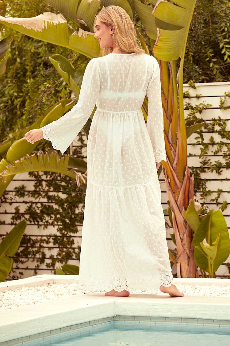 sachin and babi light blue dress Tommy Bahama St. Lucia Embroidered Ruffle Trim Swim Cover-Up Dress - Dresses  & Skirts - Free Shipping