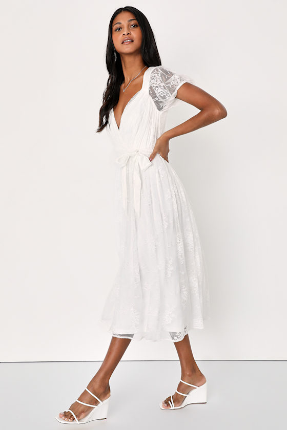 タグ付き✨PAMEO POSE Suiran Lace Long Dress 白 PAMEO POSE（パメオポーズ）の「Suiran Lace Long Dress（ワンピース