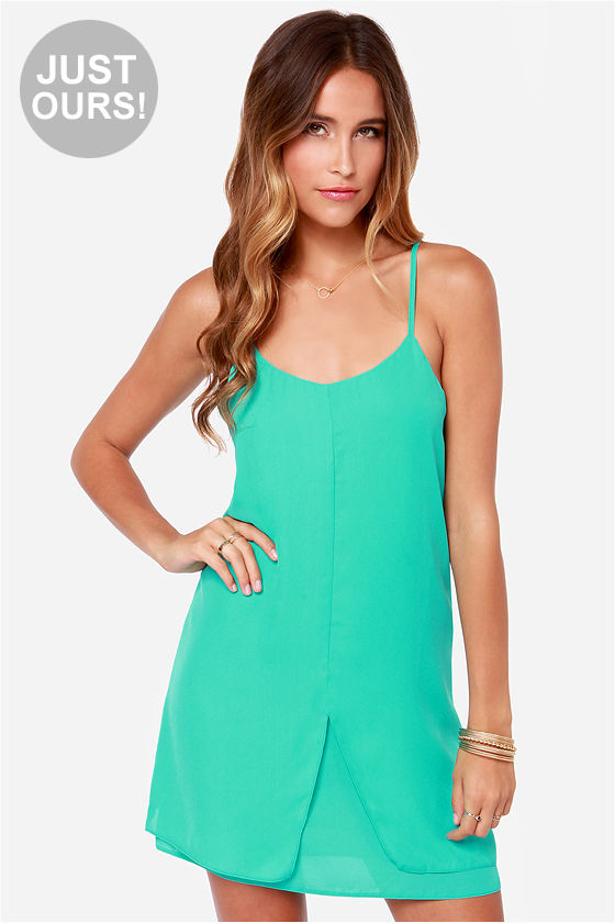 Sexy Sea Green Dress - Sheath Dress - Sleeveless Dress - $43.00 - Lulus